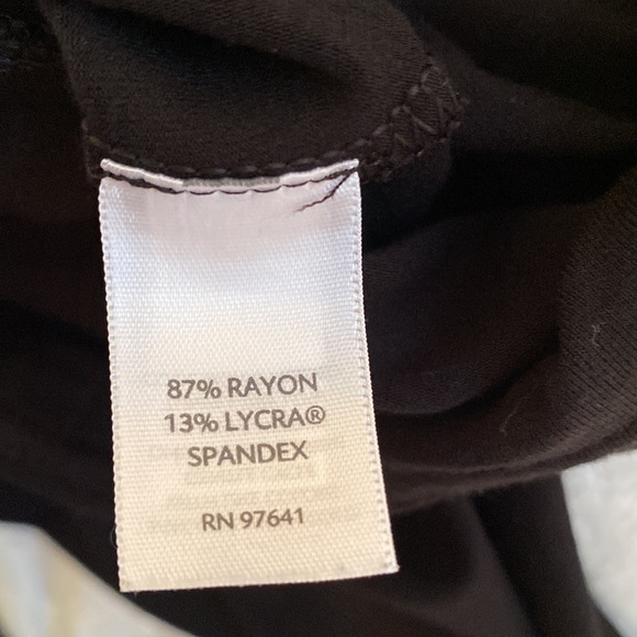J Jill Wearever Collection Stretch Black Skirt - Size L - Picture 6 of 10